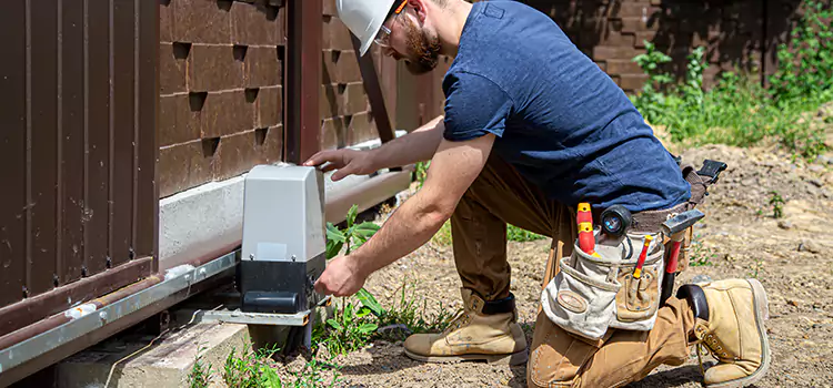 Electric Driveway Gate Installation Leavenworth