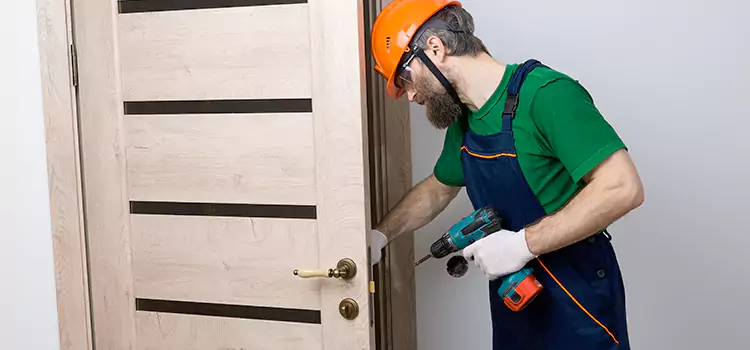 Replace Internal Door Handle with Lock Leavenworth